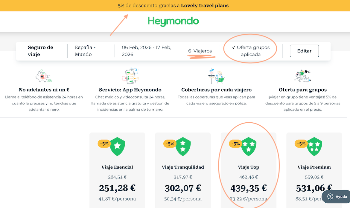 Descuento Heymondo