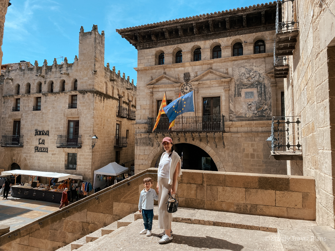 Comarca del Matarraña - Valderrobles, plaza mayor
