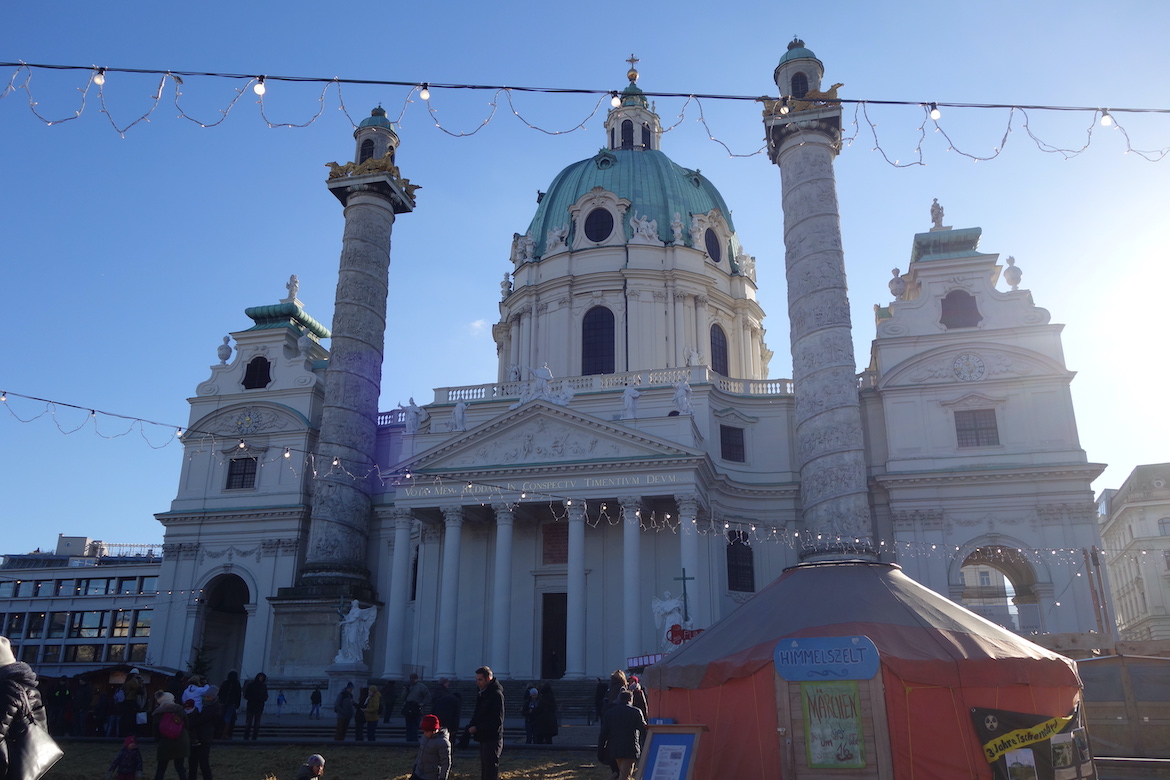 Viena en 4 días: Iglesia de san Carlos Borromeo