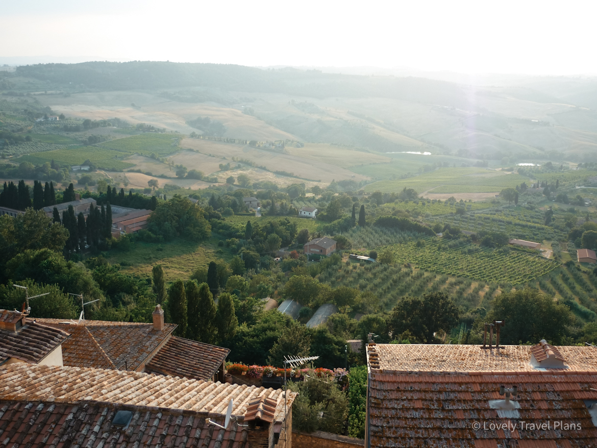 Ruta por la Toscana en coche