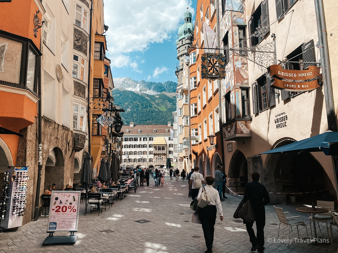 Qué ver en Innsbruck: Herzog-Friedrich-Strasse