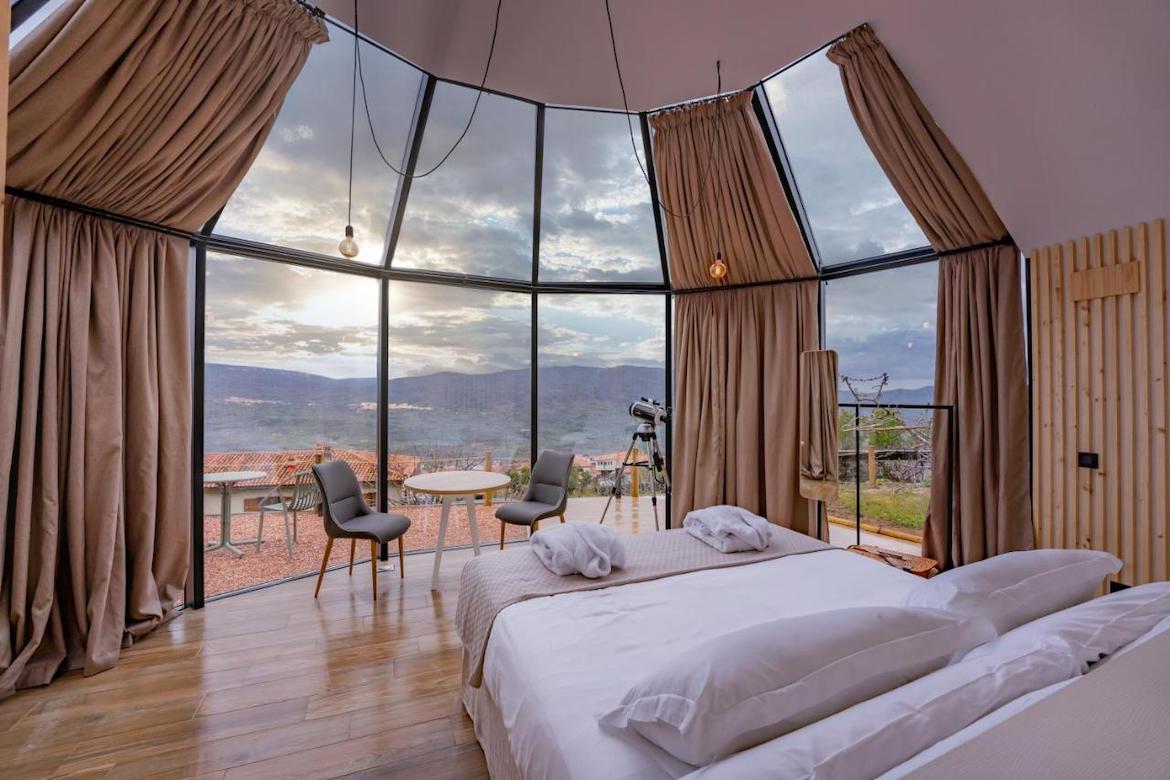 hoteles con encanto en Extremadura: glamping el regajo